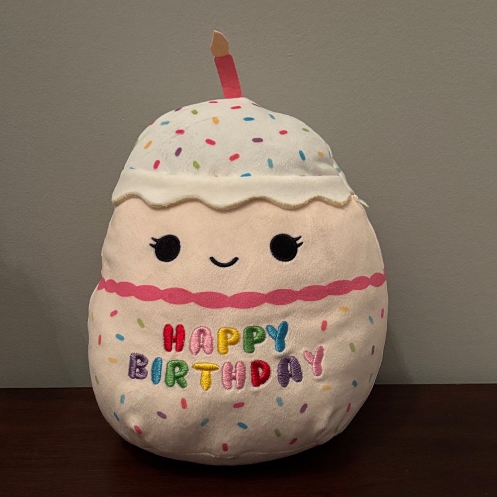 Happy Birthday Cupcake Squishmallow